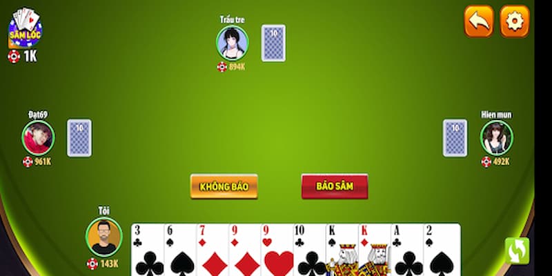 Bài Sâm Lốc Bongvip